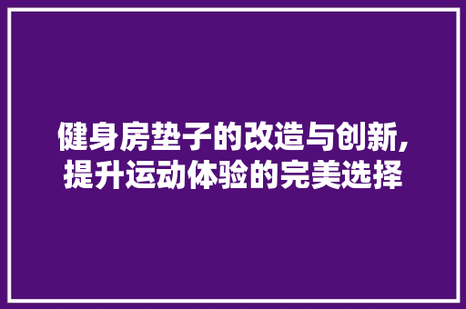 健身房垫子的改造与创新,提升运动体验的完美选择