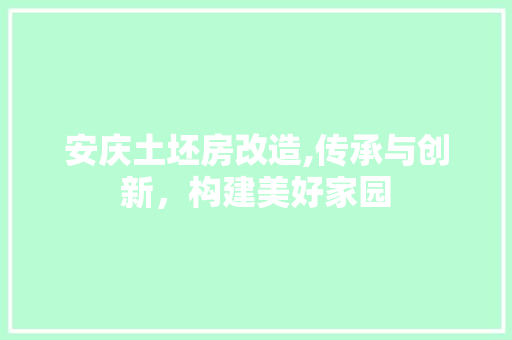 安庆土坯房改造,传承与创新，构建美好家园 隔断设计