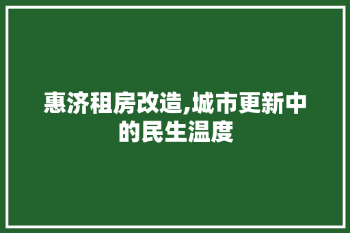 惠济租房改造,城市更新中的民生温度 地面装修 惠济租房改造,城市更新中的民生温度 地面装修