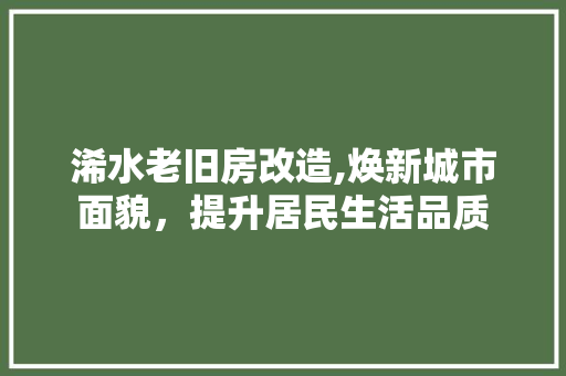 浠水老旧房改造,焕新城市面貌，提升居民生活品质 门窗装修