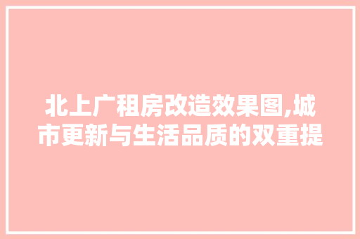 北上广租房改造效果图,城市更新与生活品质的双重提升