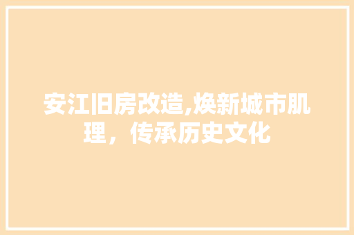 安江旧房改造,焕新城市肌理，传承历史文化 隔断设计