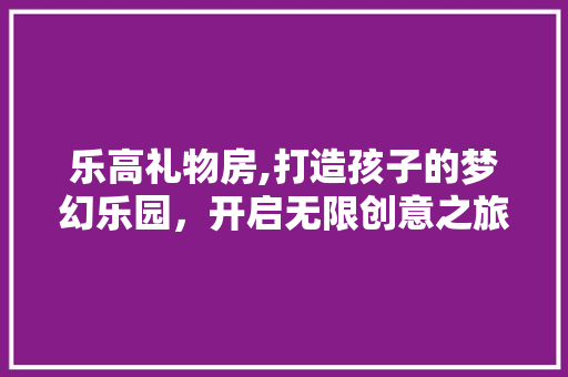 乐高礼物房,打造孩子的梦幻乐园，开启无限创意之旅 墙面装饰