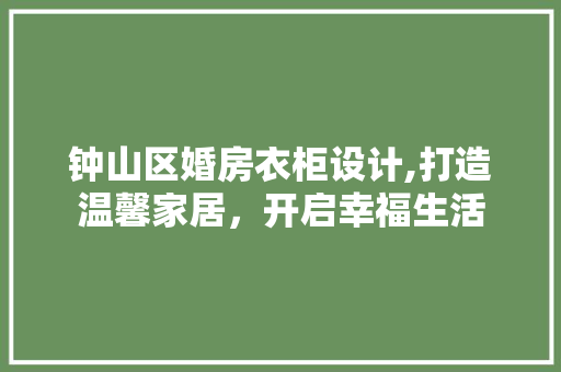 钟山区婚房衣柜设计,打造温馨家居，开启幸福生活