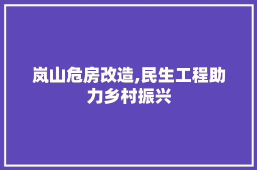 岚山危房改造,民生工程助力乡村振兴 地面装修